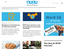 Tablet Screenshot of bvpp.nl